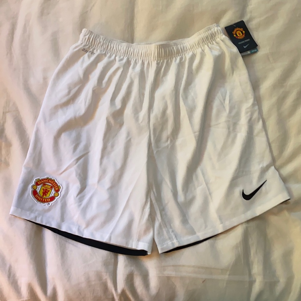 Manchester United Nike shorts